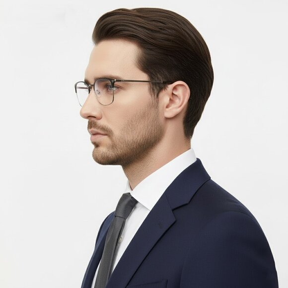 Tom Ford TF5453 Men's Full Rim Optical/Prescription Eyeglasses Frame - Picture 2 of 14